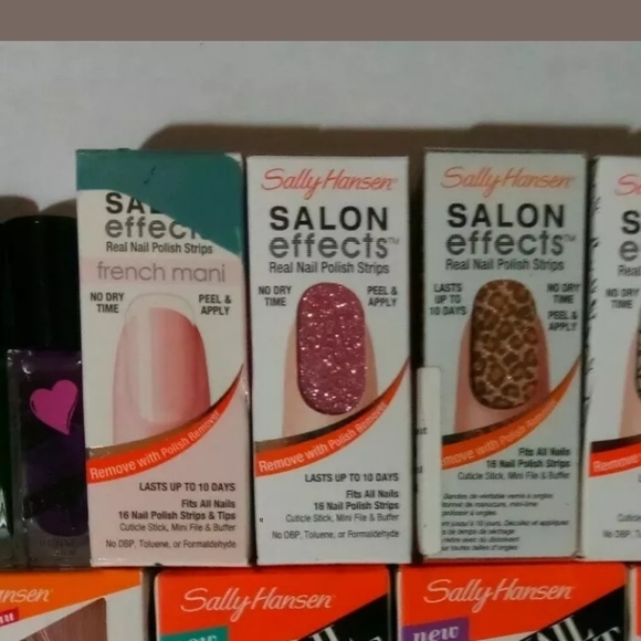 SOLD Sally Hansen Nail LOT Art Kit Strips Pen MORE - Picture 6 of 8